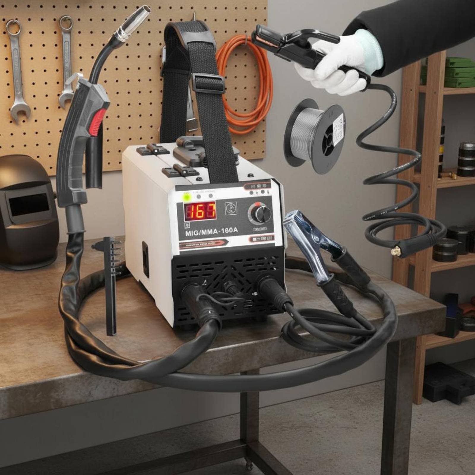 جهاز لحام محمول MIG MMA خفيف ا - مراجعة Power X Tools And Machinery وسعره