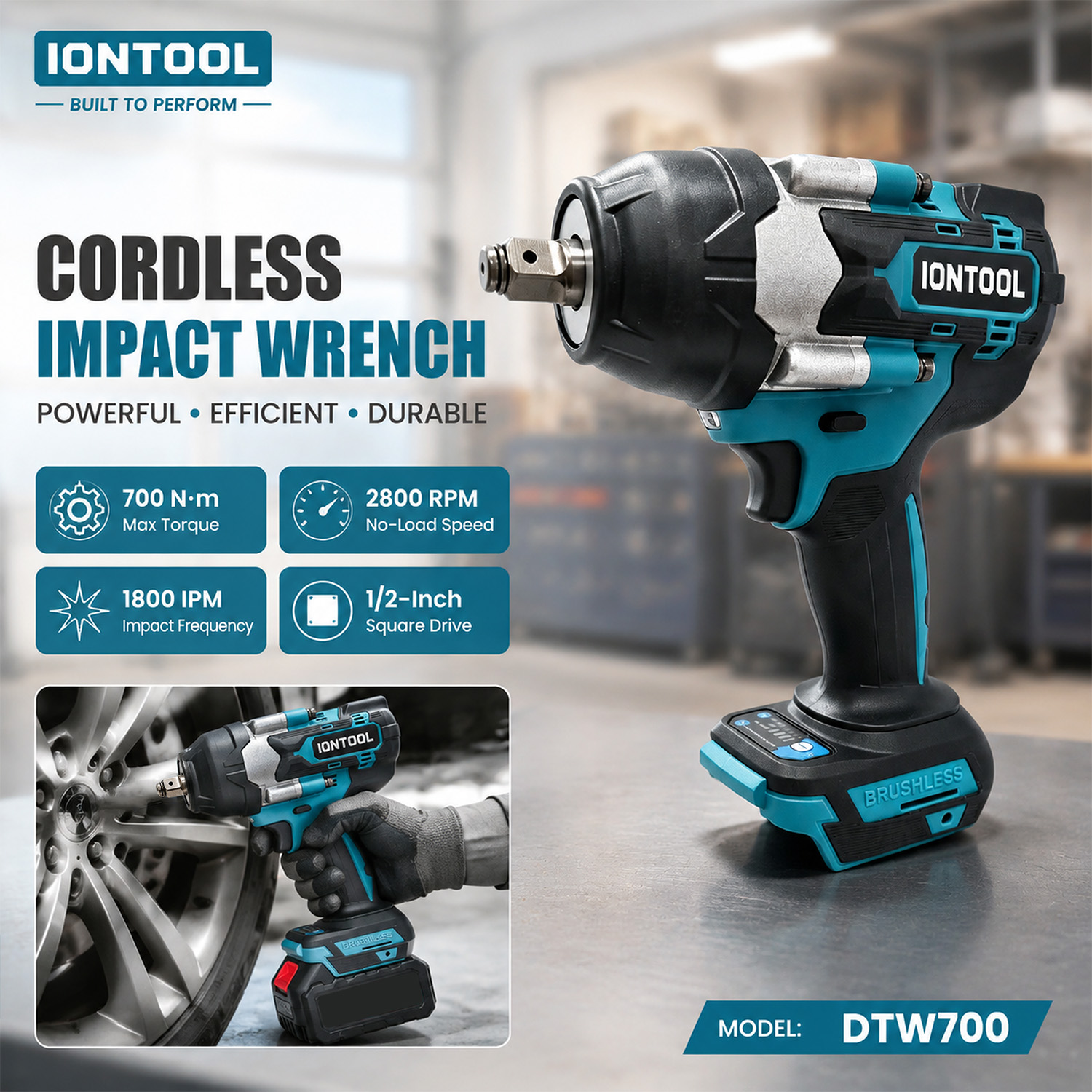 مفتاح ربط كهربائي لاسلكي مضاد  - مراجعة Power Tools And Engineering وسعره