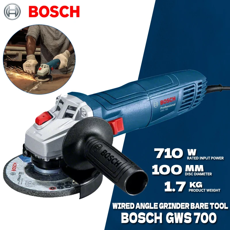 جلاخة زاوية سلكية من بوش GWS 7 - مراجعة Power Tools Grinder وسعره