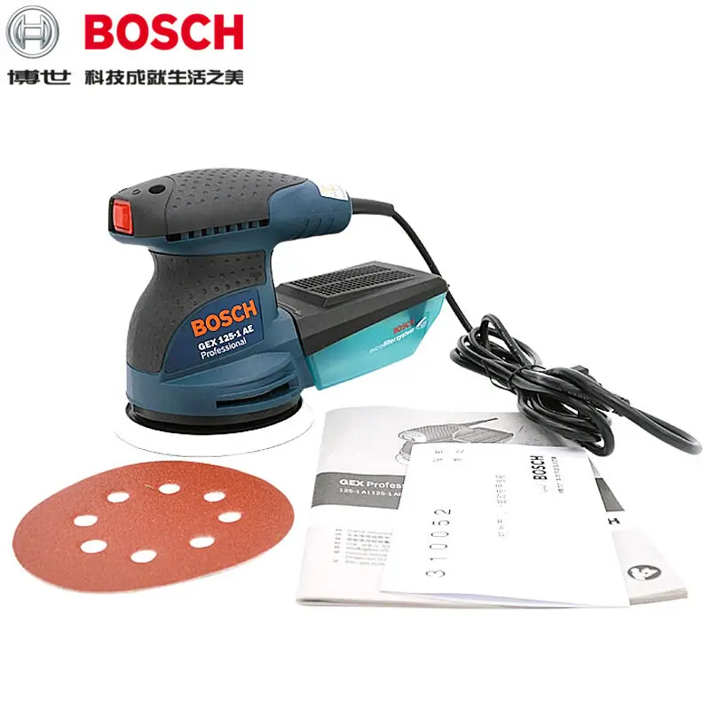 بوش GEX 125-1AE 220V آلة صنفرة - مراجعة Power Tools Grinder وسعره
