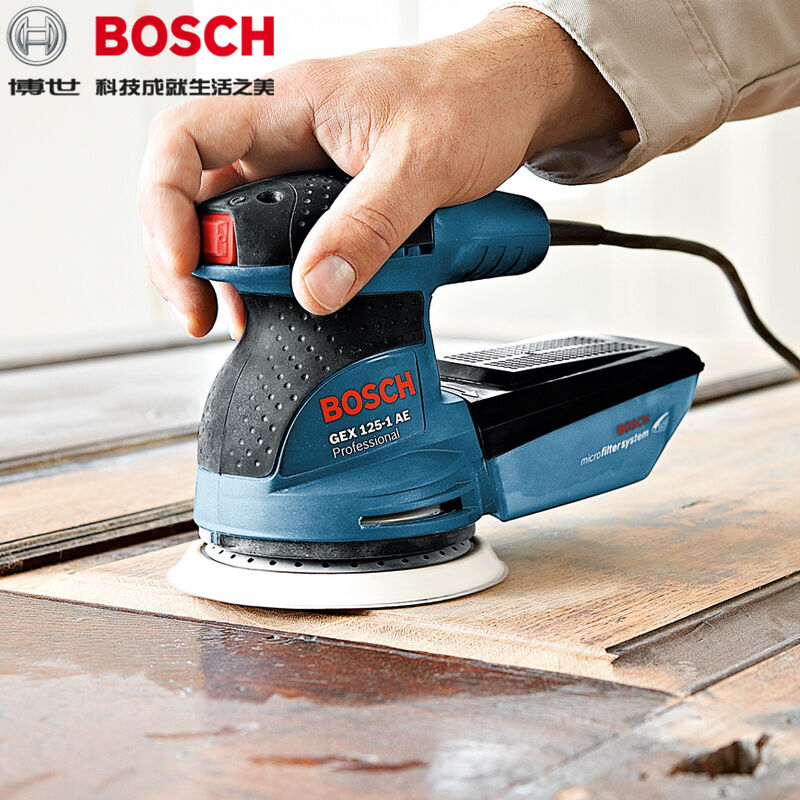 بوش GEX 125-1AE 220V آلة صنفرة - مراجعة Power Tools Grinder وسعره
